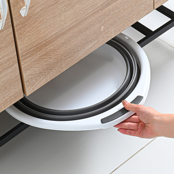 FH Összecsukható hordozható mosdókagyló diákok számára | PP+TPE anyag | Fürdőhasználatra