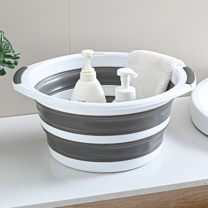 FH Összecsukható hordozható mosdókagyló diákok számára | PP+TPE anyag | Fürdőhasználatra