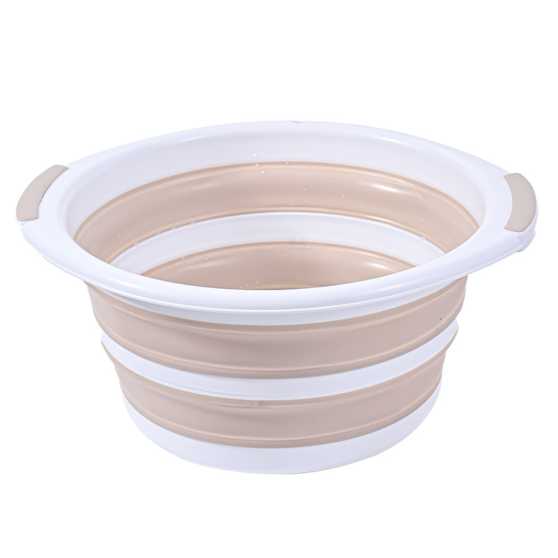 FH Összecsukható hordozható mosdókagyló diákok számára | PP+TPE anyag | Fürdőhasználatra