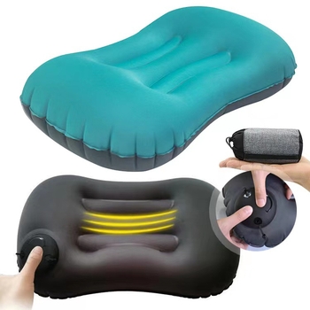 Idle Nafukiva jastučnica za putovanja i aktivnosti na otvorenom, punilo poliester/nylon, licencirana privatna marka, težina 0,0–0,5 kg