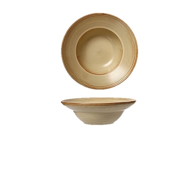 Porcelanska zdjela u japanskom stilu, okrugla, pogodna za mikrovalnu pećnicu.