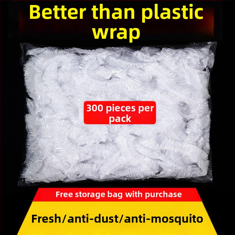 Jednorazový kryt fólie na uchovanie potravín - domáce použitie, PE, -60°C–140°C, 12+ kusov