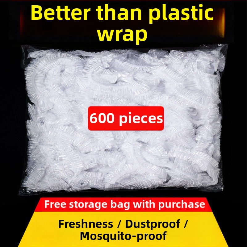 Jednorazový kryt fólie na uchovanie potravín - domáce použitie, PE, -60°C–140°C, 12+ kusov