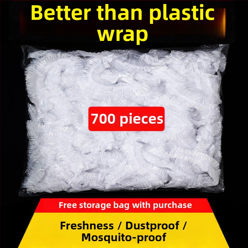 Jednorazový kryt fólie na uchovanie potravín - domáce použitie, PE, -60°C–140°C, 12+ kusov