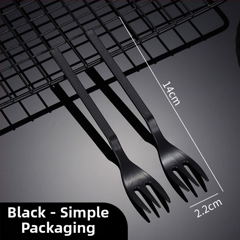 Vidlička na ovocie, plastová, značka Liheng, moderný minimalistický štýl, tlač loga dostupná