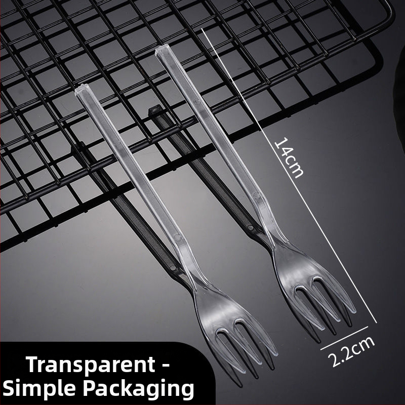 Vidlička na ovocie, plastová, značka Liheng, moderný minimalistický štýl, tlač loga dostupná