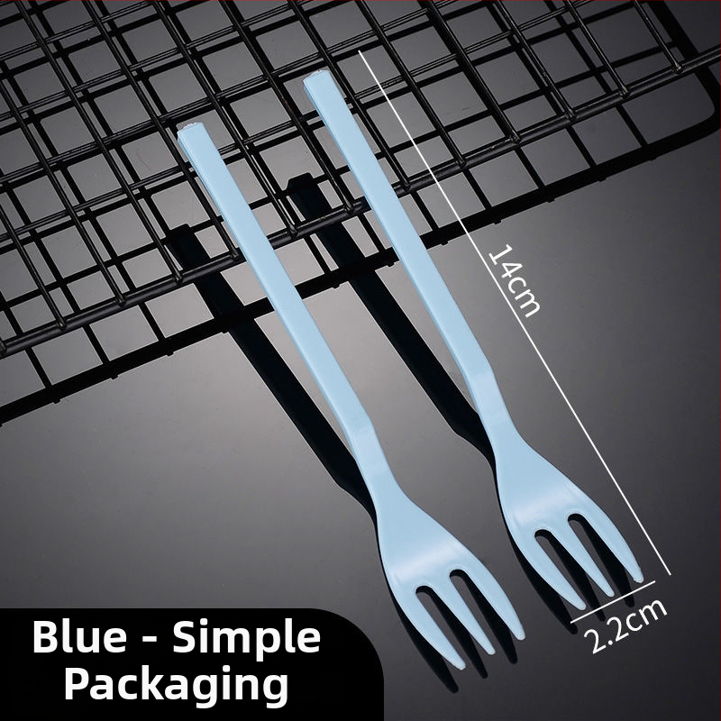 Vidlička na ovocie, plastová, značka Liheng, moderný minimalistický štýl, tlač loga dostupná