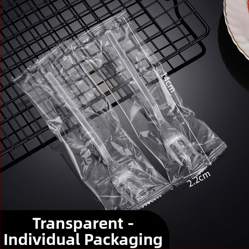 Vidlička na ovocie, plastová, značka Liheng, moderný minimalistický štýl, tlač loga dostupná