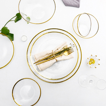 Σετ ειδών τραπεζαρίας από κρύσταλλο γυαλί με χειροποίητο γλάσο (συμβατό με φούρνο μικροκυμάτων; μοντέρνο δυτικό στυλ; 36 τεμάχια)