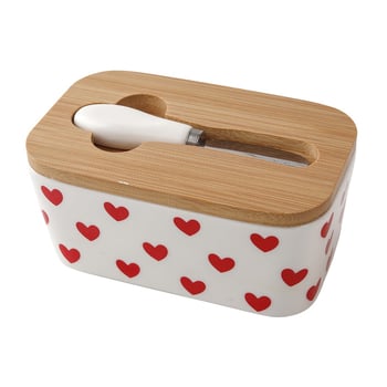 Емайлирана чиния за масло с капак, модерен минималистичен стил, номер на продукта A, ексклузивен трансграничен износ