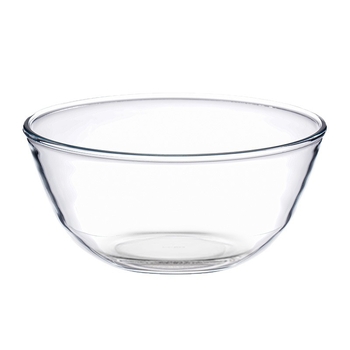 Meijia Bol de Salată din Sticlă Borosilicată de Înaltă Calitate, Compatibilă cu Microunde, Personalizare Disponibilă, Formă Rotundă