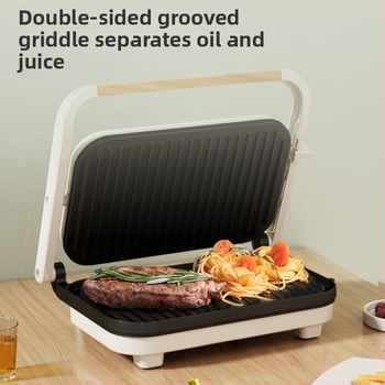 Pioneer JNG-8528 elektromos palacsinta készítő kétoldali fűtéssel, többfunkciós, 1200W, 220V, súly 2,4 kg