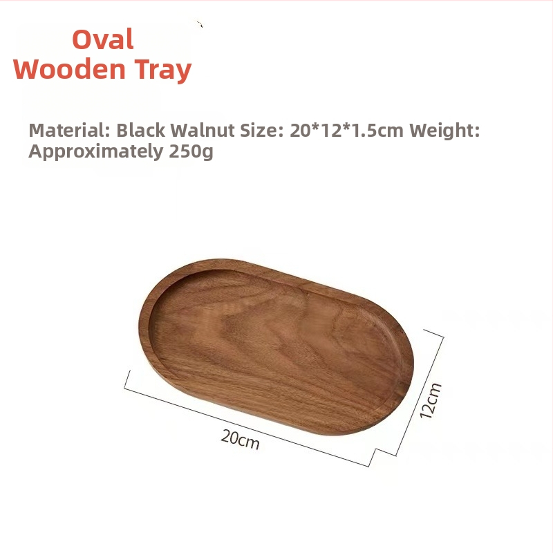 Téglalap alakú fa tálca — felület: kézzel rajzolt, modern minimalist stílus, anyag: fa