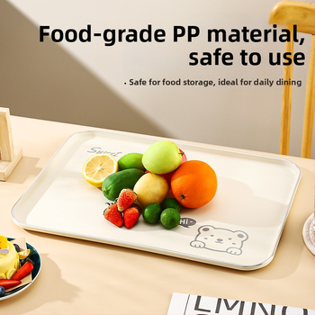 PP tálca, téglalap alakú, karikatúra mintával – egyrészes öntés (Anyag: PP; Forma: Téglalap; Mintázat: Karikatúra; Felület: Egyrészes öntés; Bevezetés: 2025)