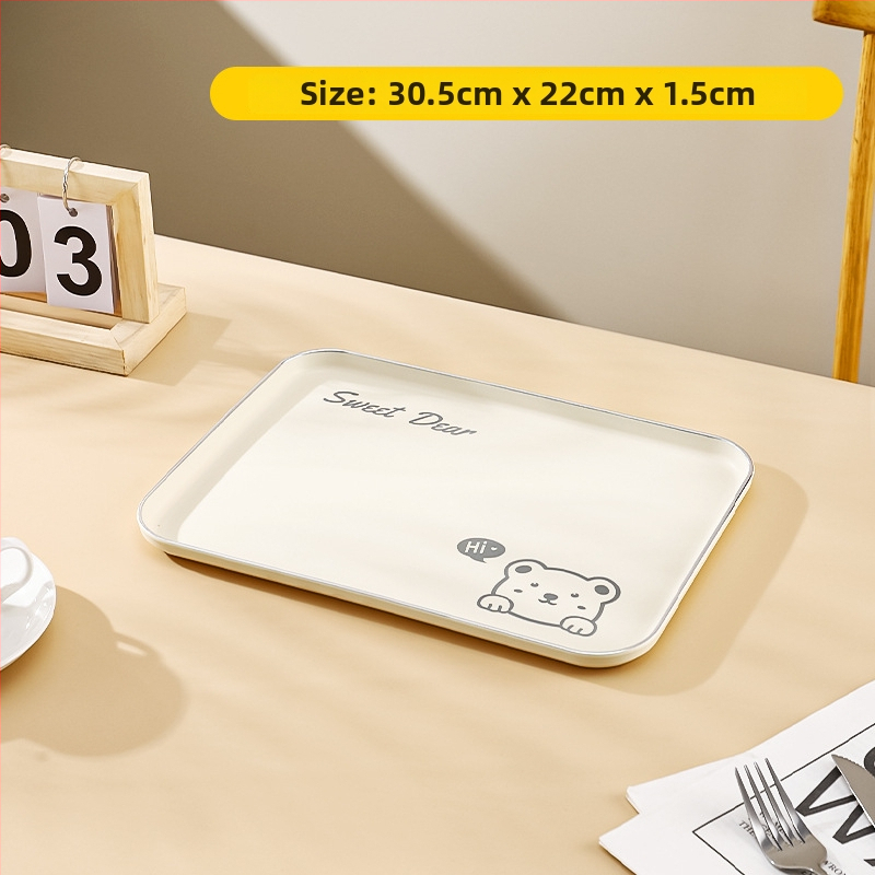 PP tálca, téglalap alakú, karikatúra mintával – egyrészes öntés (Anyag: PP; Forma: Téglalap; Mintázat: Karikatúra; Felület: Egyrészes öntés; Bevezetés: 2025)