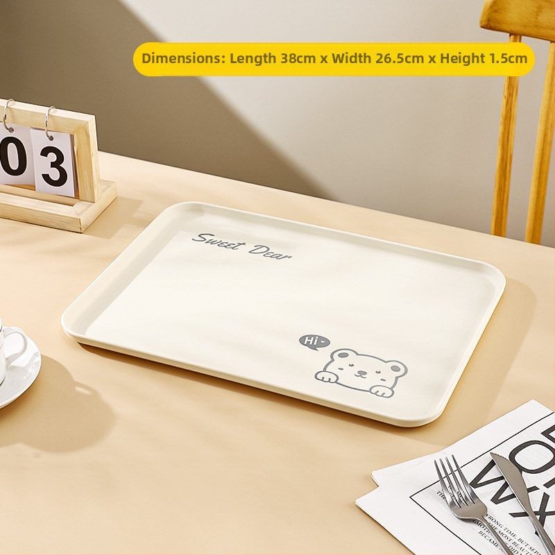 PP tálca, téglalap alakú, karikatúra mintával – egyrészes öntés (Anyag: PP; Forma: Téglalap; Mintázat: Karikatúra; Felület: Egyrészes öntés; Bevezetés: 2025)