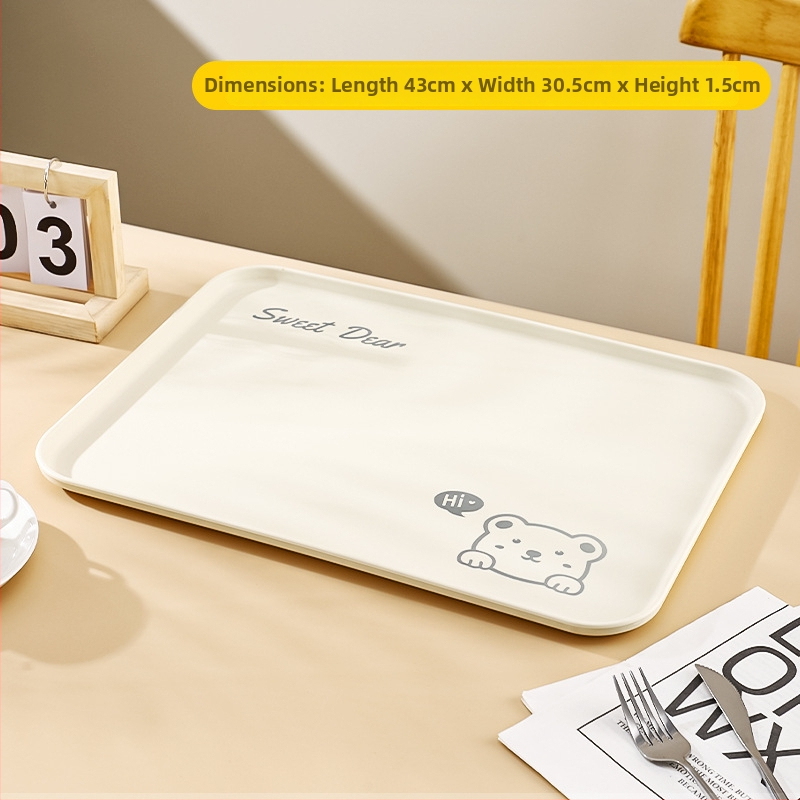 PP tálca, téglalap alakú, karikatúra mintával – egyrészes öntés (Anyag: PP; Forma: Téglalap; Mintázat: Karikatúra; Felület: Egyrészes öntés; Bevezetés: 2025)