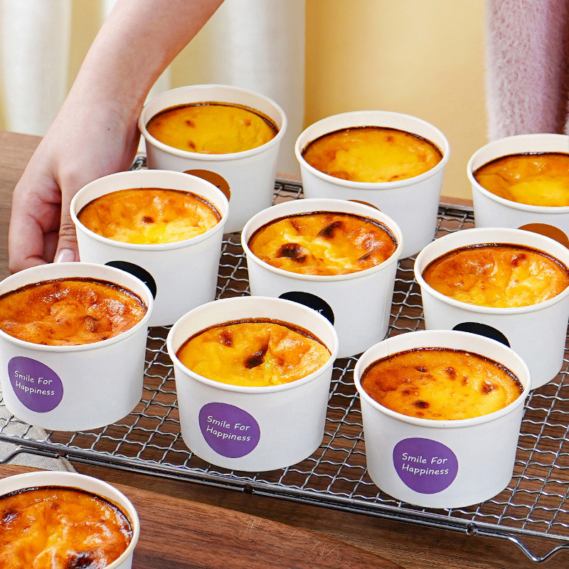 Ten Colors of Life pokrivene posudice za pečenje za jogurt/sir, 101–200 ml, pogodne za mikrovalnu