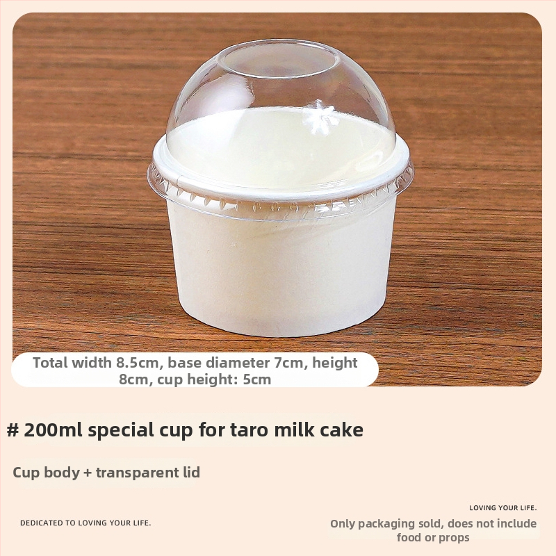 Ten Colors of Life pokryté pečiace šálky na jogurt/syr, objem 101–200 ml, vhodné do mikrovlnky