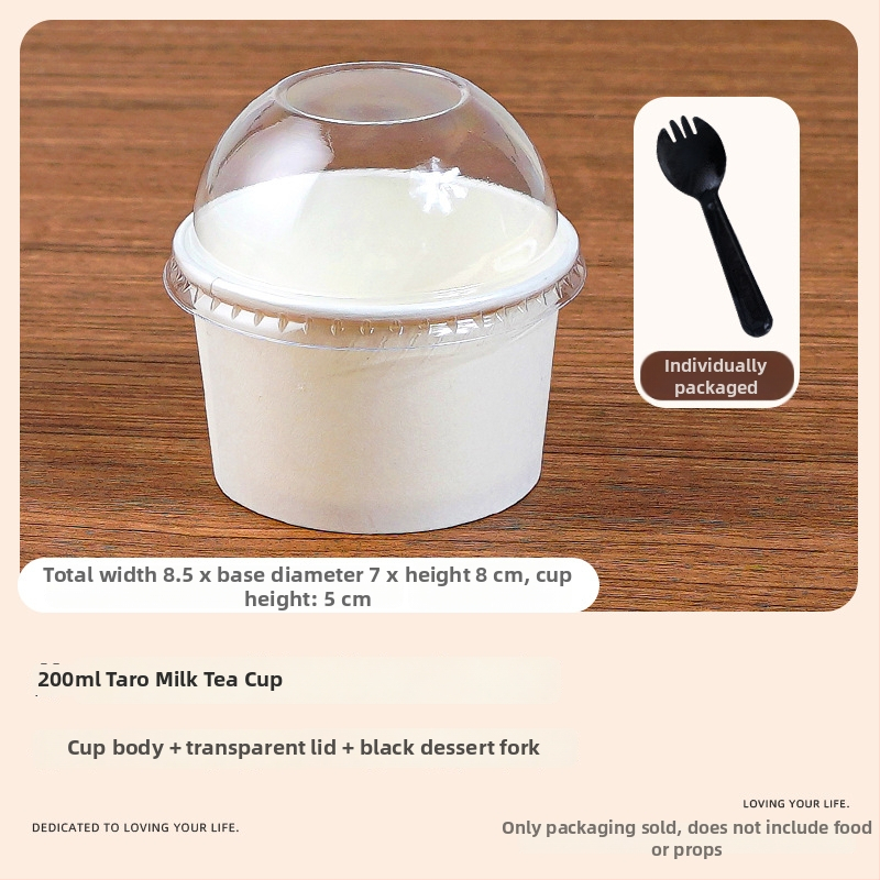 Ten Colors of Life pokryté pečiace šálky na jogurt/syr, objem 101–200 ml, vhodné do mikrovlnky