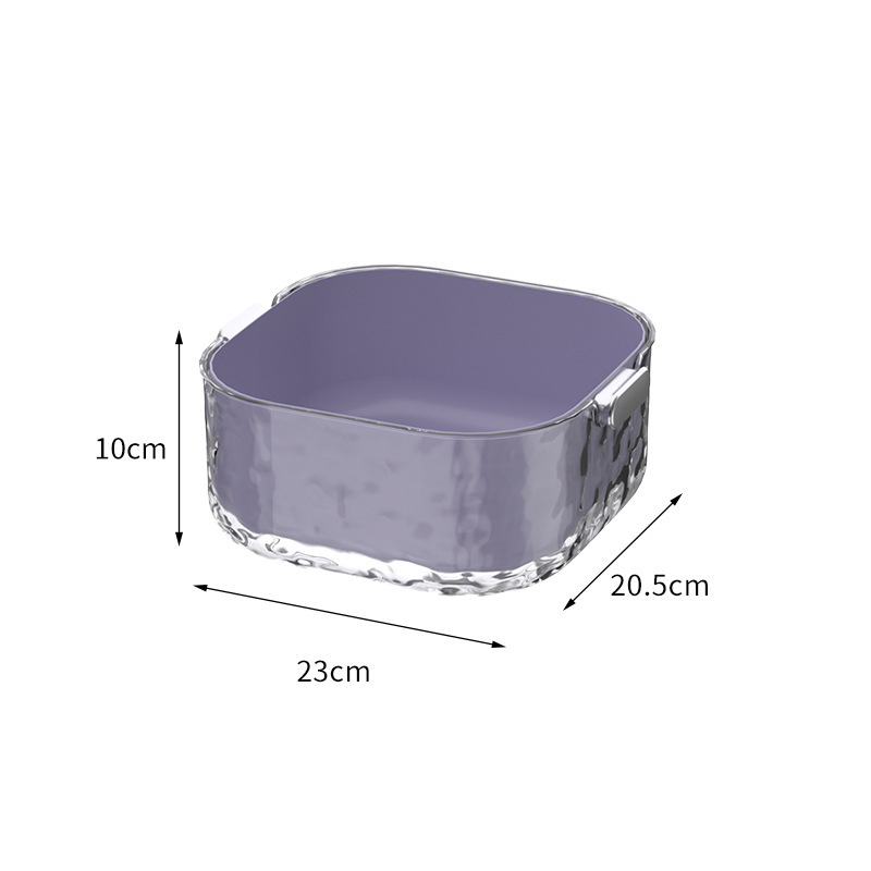 Διπλό επίπεδο κάδο πλυσίματος λαχανικών με αποχέτευση — πλαστικό, μάρκα Aoxi, μοντέρνο απλό στυλ, κυκλοφόρησε το 2024, ποιότητα πρώτης κατηγορίας