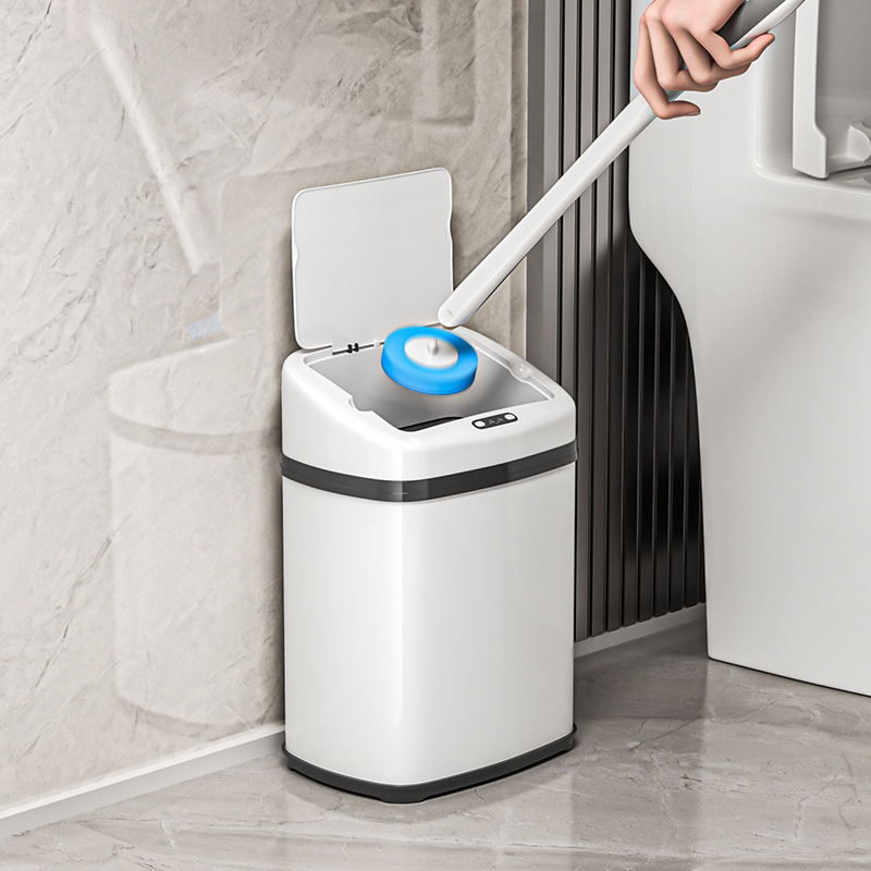 Zidna četka za WC s rotirajućom glavom, jednokratna plastična četka, bez mrtvih kutova