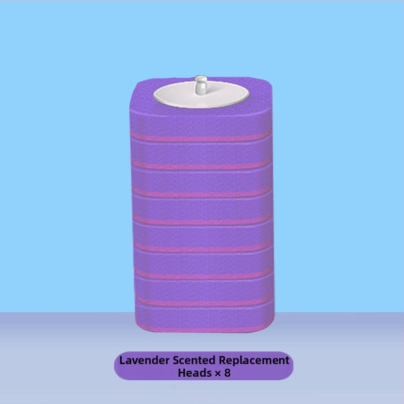 Egyszer használatos WC-kefé cserefej készlet – műanyag, modern minimalista stílus, Le Le Jia márka, magáncímkére kész