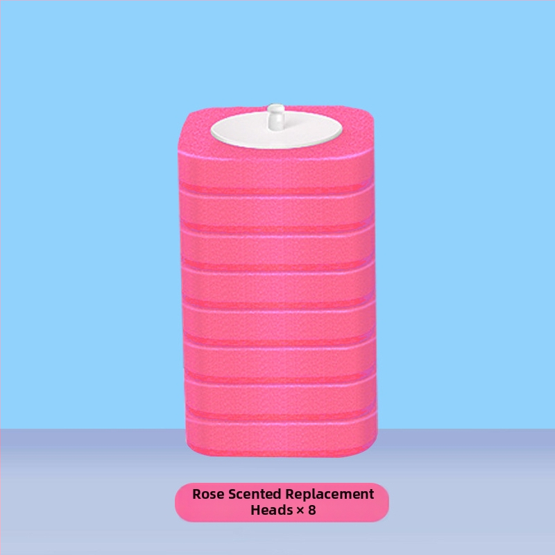 Egyszer használatos WC-kefé cserefej készlet – műanyag, modern minimalista stílus, Le Le Jia márka, magáncímkére kész