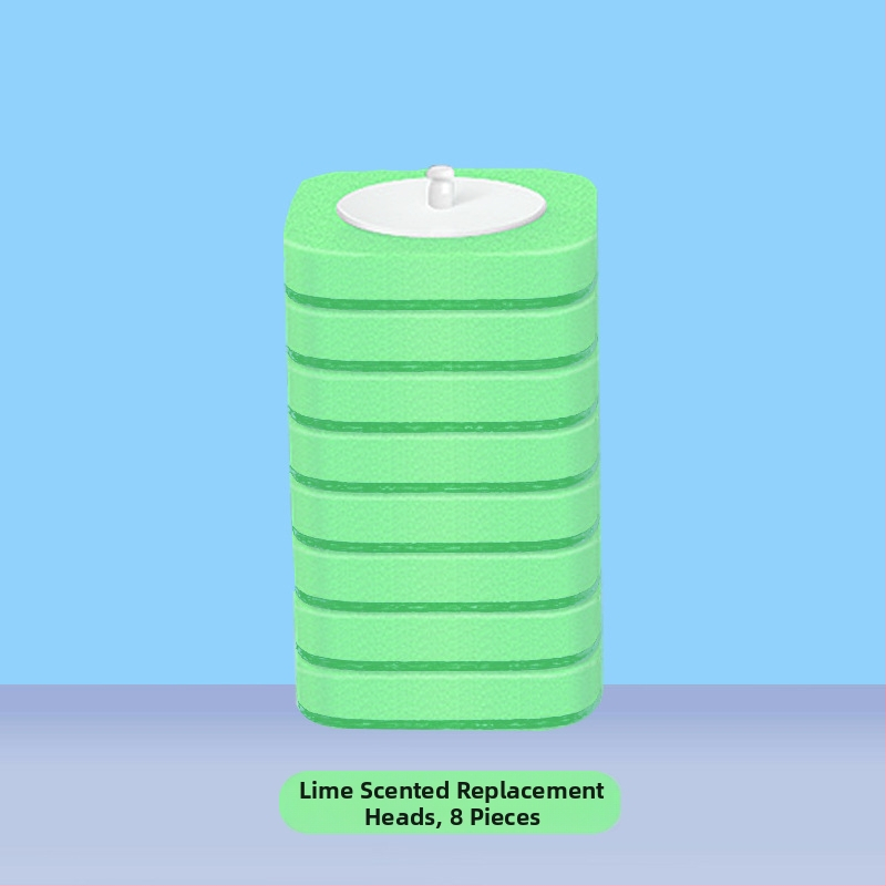 Egyszer használatos WC-kefé cserefej készlet – műanyag, modern minimalista stílus, Le Le Jia márka, magáncímkére kész