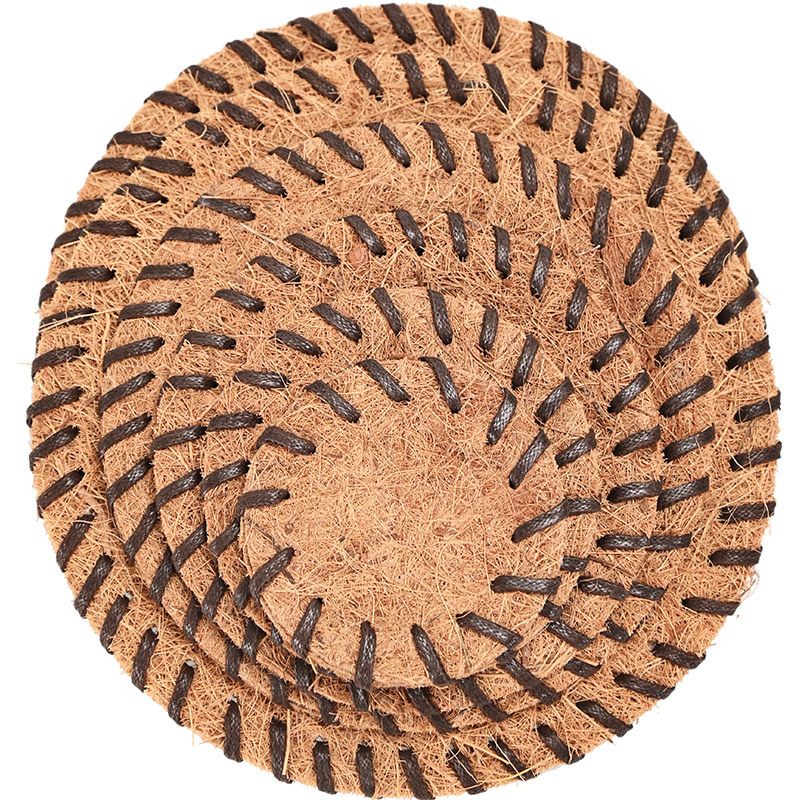 Πατάκι τσαγιού Lai dongsheng - Θερμομονωτικό, Αντιολισθητικό, Υφαντό από καρύδα, για τελετή Kung Fu τσαγιού