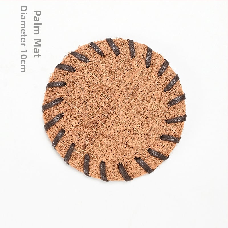 Πατάκι τσαγιού Lai dongsheng - Θερμομονωτικό, Αντιολισθητικό, Υφαντό από καρύδα, για τελετή Kung Fu τσαγιού