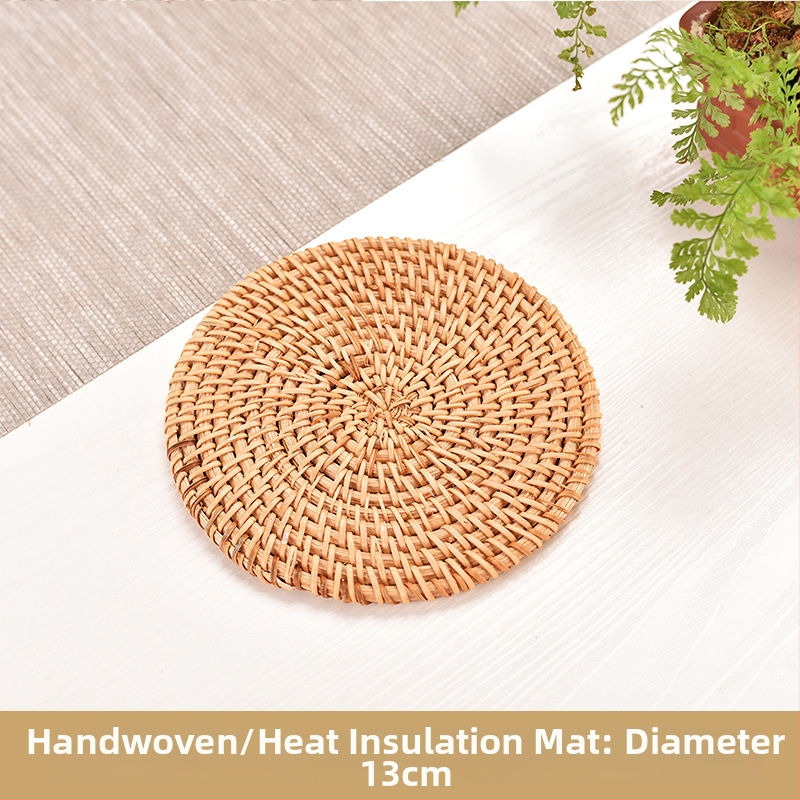 Πατάκι τσαγιού Lai dongsheng - Θερμομονωτικό, Αντιολισθητικό, Υφαντό από καρύδα, για τελετή Kung Fu τσαγιού