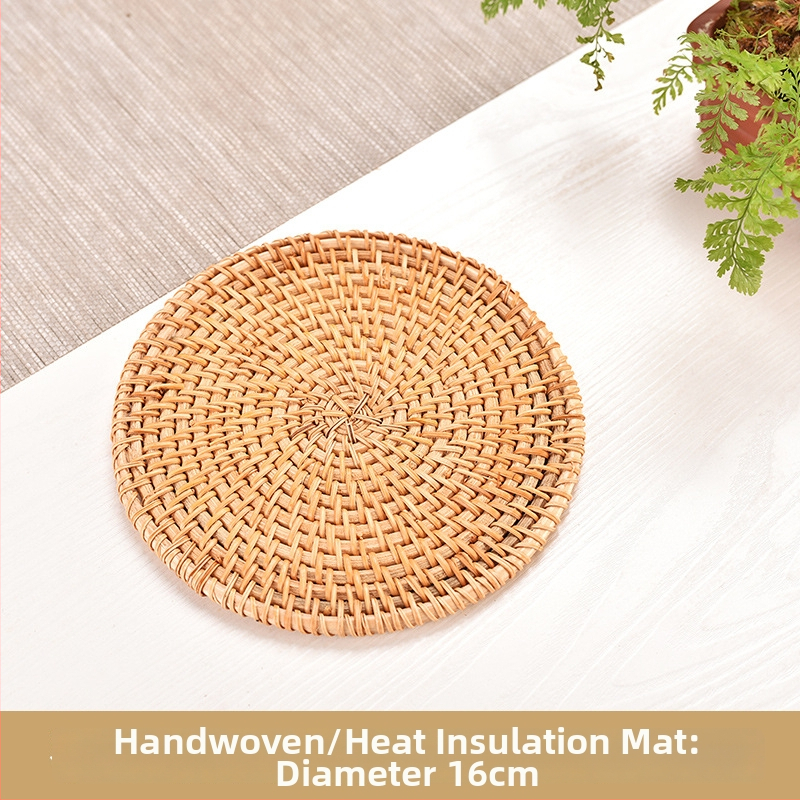 Πατάκι τσαγιού Lai dongsheng - Θερμομονωτικό, Αντιολισθητικό, Υφαντό από καρύδα, για τελετή Kung Fu τσαγιού