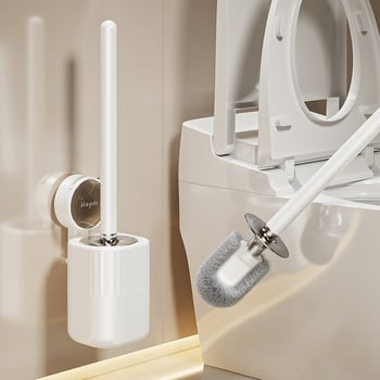 WC-kefe szívókoronggal, falra szerelhető, fúrás nélkül, holt zónák nélkül – Márka Independent, Anyag: Műanyag, Modell: Yd2dFzPC, Stílus: Könnyű luxus