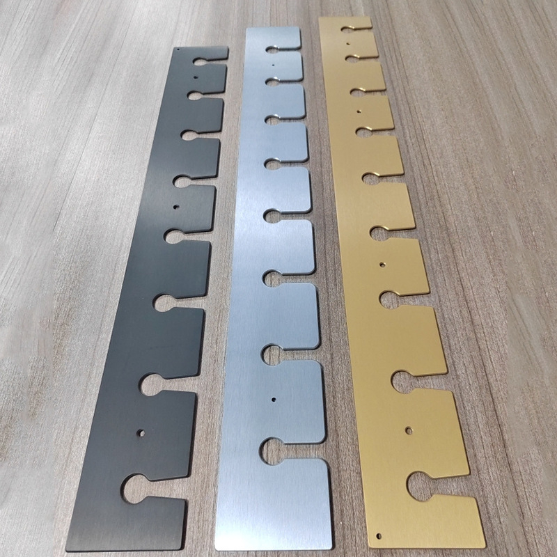 Raft pentru pahare de vin - aliaj de aluminiu, montat pe perete, 5 mm grosime, stil modern minimalist