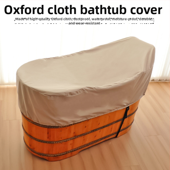 Fürdőkád-takaró – Oxford anyagból, porvédett, vízálló és szigetelt, felnőtteknek