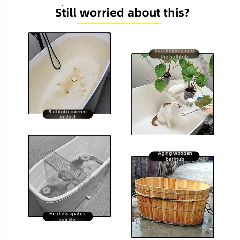 Fürdőkád-takaró – Oxford anyagból, porvédett, vízálló és szigetelt, felnőtteknek