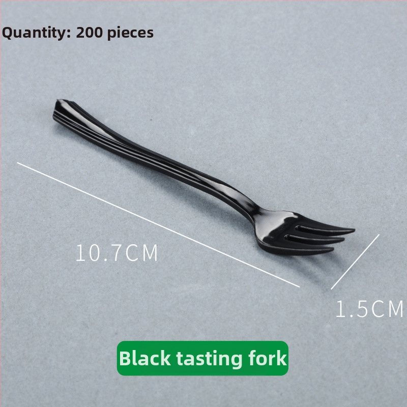 Jednokratni plastični set pribora (nož, vilica, žlica) – minimalistički stil, pogodna za mikrovalnu, prilagodljiv, pakiranje 100/200 komada