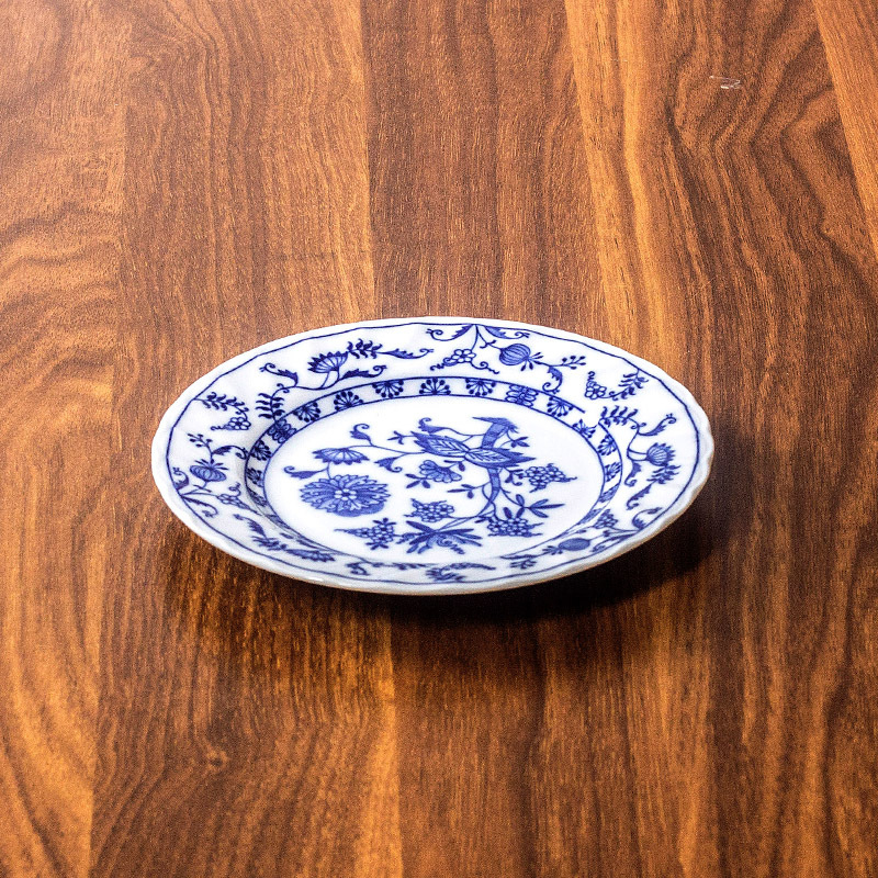 Porcelanski tanjur s cvjetnim uzorkom, pod glazurom, pogodan za mikrovalnu, lagani luksuzni retro stil, uvoz