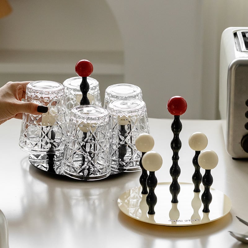 Suport pentru pahare Jebo, din plastic, fără găuri, stil modern minimalist