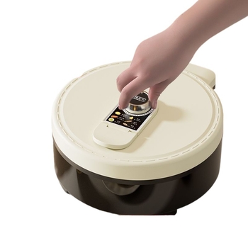 Tigaie electrică pentru clătite crepe pan, încălzire pe o singură parte, adâncime ≥35 mm, putere 1200–1500 W, control prin buton