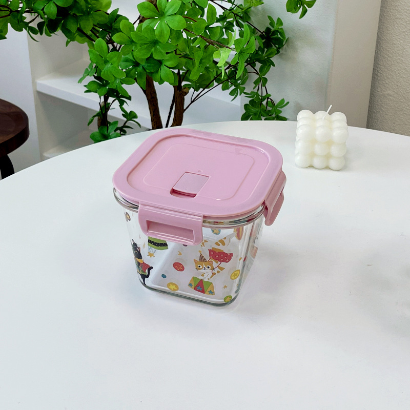 Porcelanska zdjela za doručak s ručkicom, mikrovalna sigurna, površina s glazurom, sladak dizajn