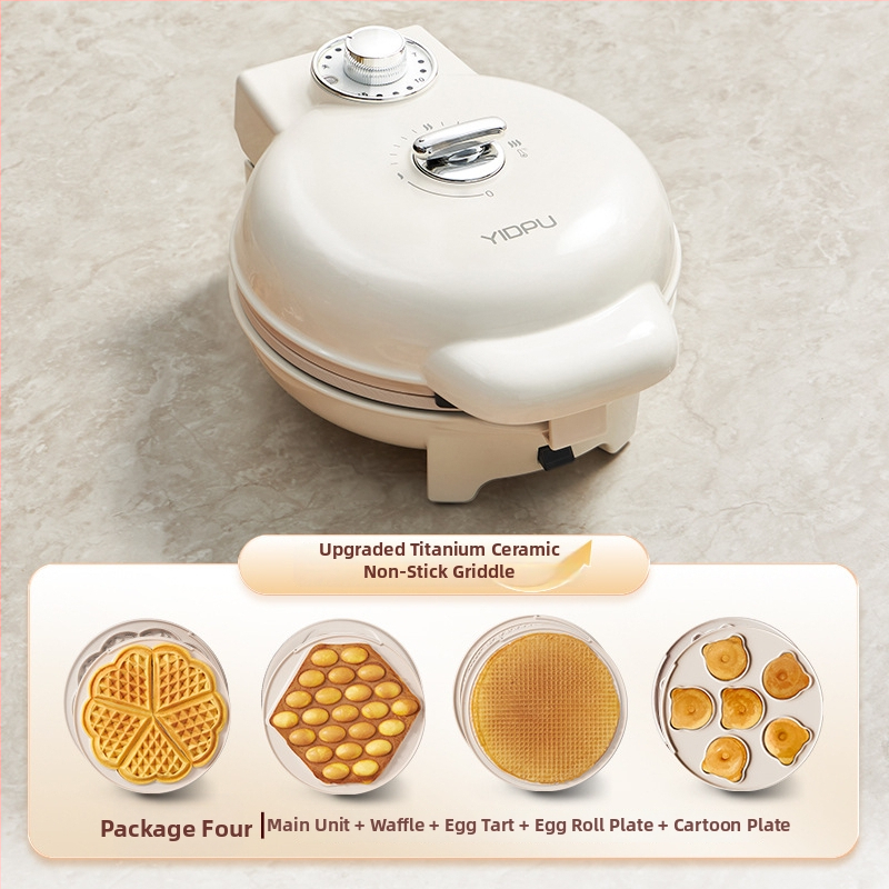 Waflovač s dvojstrannými platničkami, model EL-3025, 750W, 220V/50Hz, mechanické ovládanie