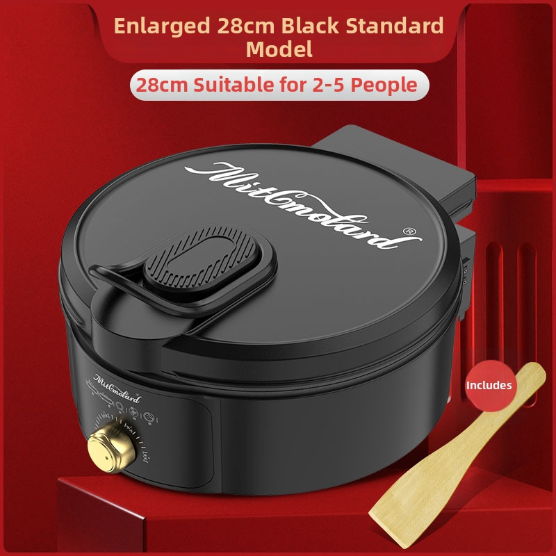 Elektrická panvica na palacinky s dvojitým vykurovaním, 1200W, 220V, pre 4-5 osôb