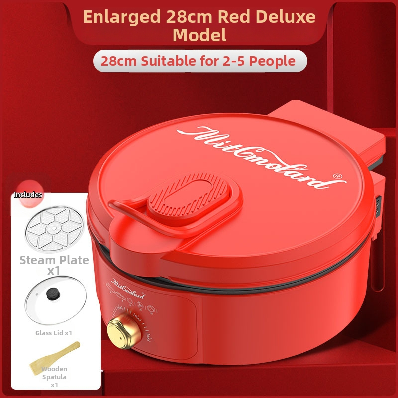 Elektrická panvica na palacinky s dvojitým vykurovaním, 1200W, 220V, pre 4-5 osôb