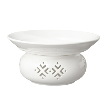 Porcelánból készített szigetelt tálalóedény, kör alakú, kínai stílus, egyszerű dizájn