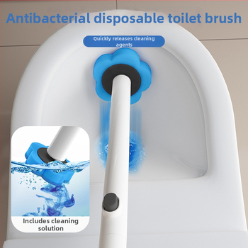 Jednorázová hlavica toalietovej kefy – materiál špongie, do domácností a internátov