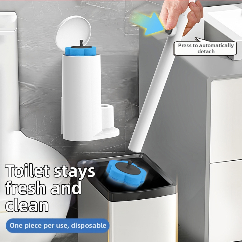 Jednorázová hlavica toalietovej kefy – materiál špongie, do domácností a internátov