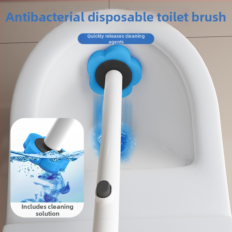 Jednorázová hlavica toalietovej kefy – materiál špongie, do domácností a internátov