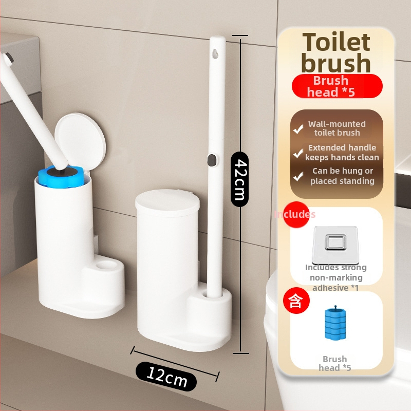 Jednorázová hlavica toalietovej kefy – materiál špongie, do domácností a internátov